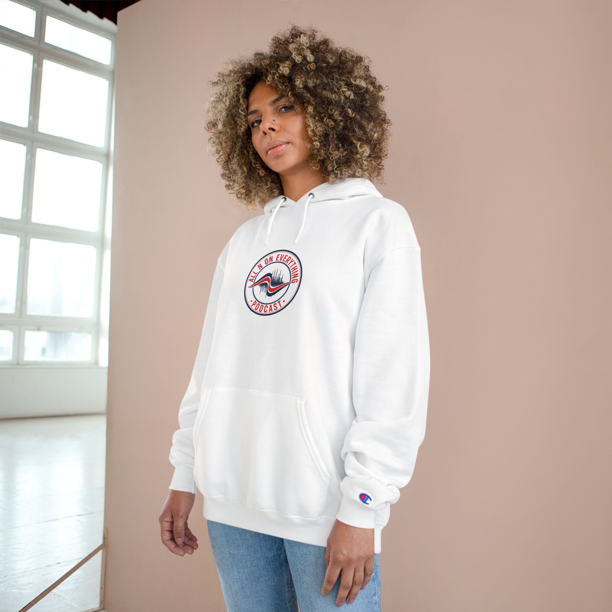 Champion Hoodie - All N On Everything Design