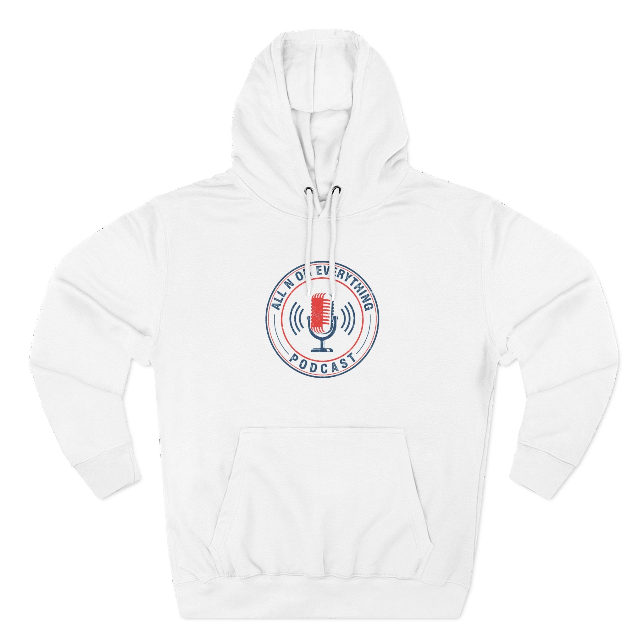 Three-Panel Fleece Hoodie