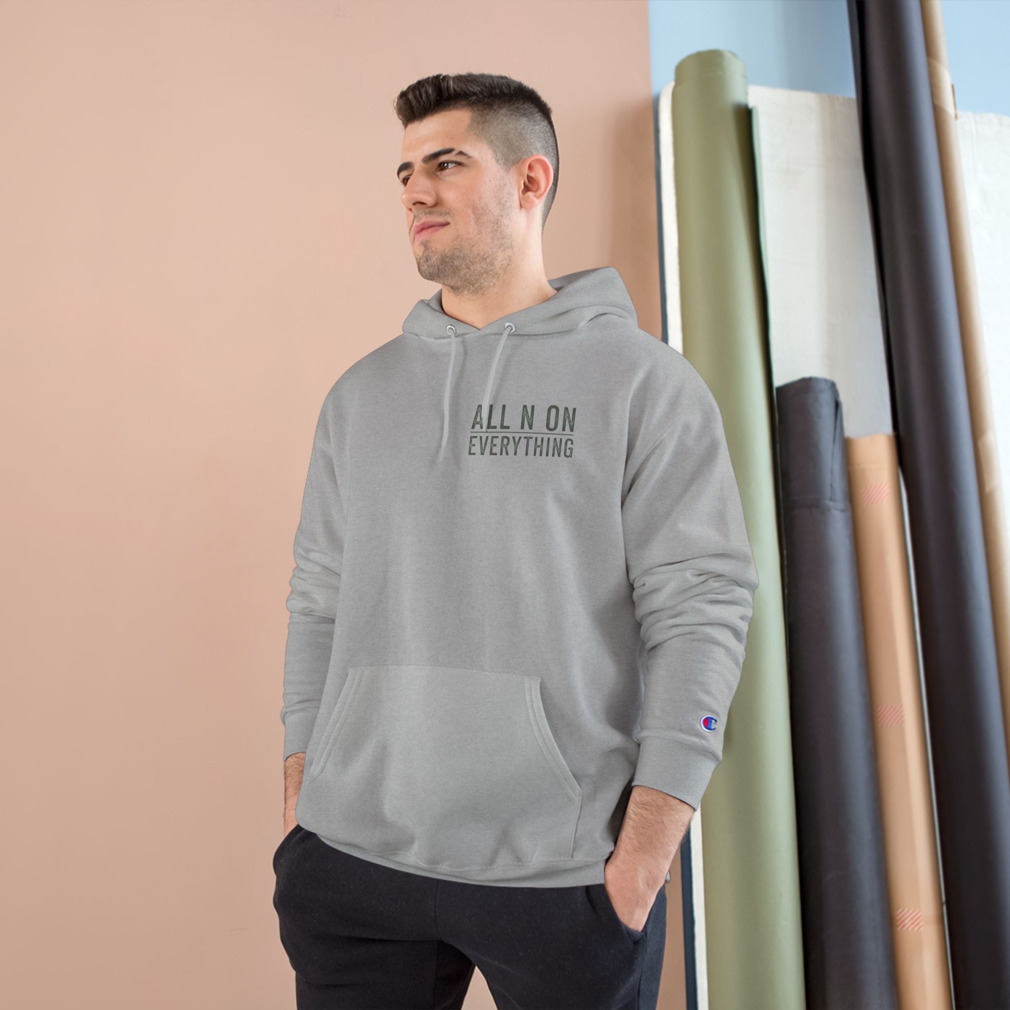 Champion Hoodie - All N On Everything Design