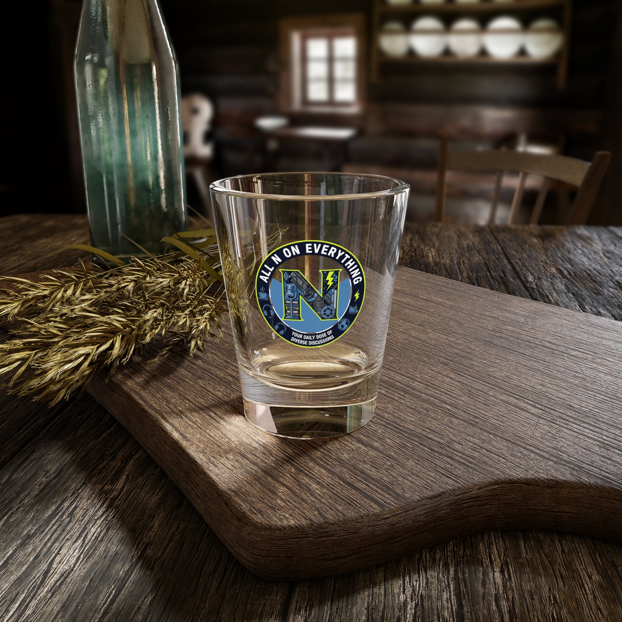 Shot Glass - All N On Everything Design