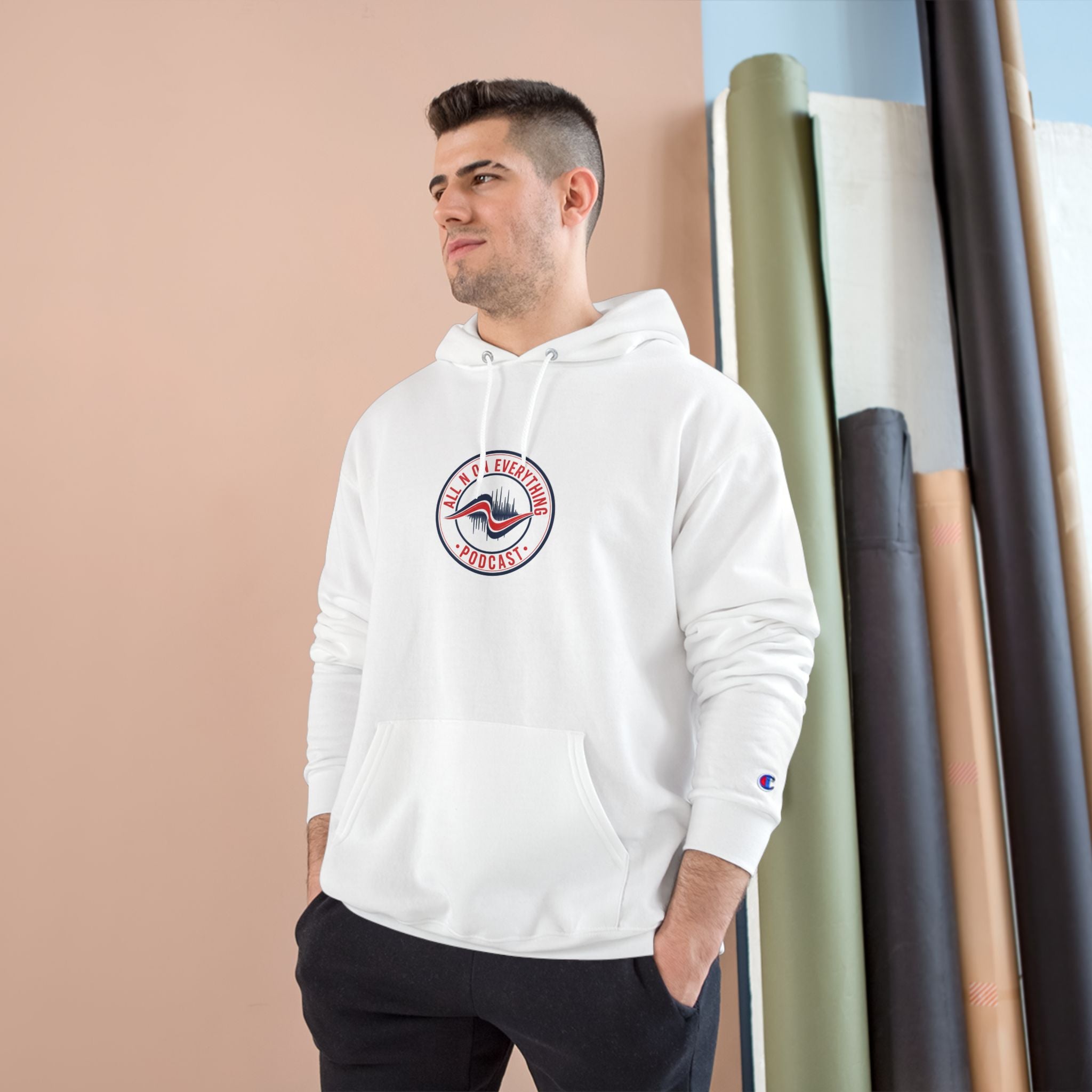 Champion Hoodie - All N On Everything Design