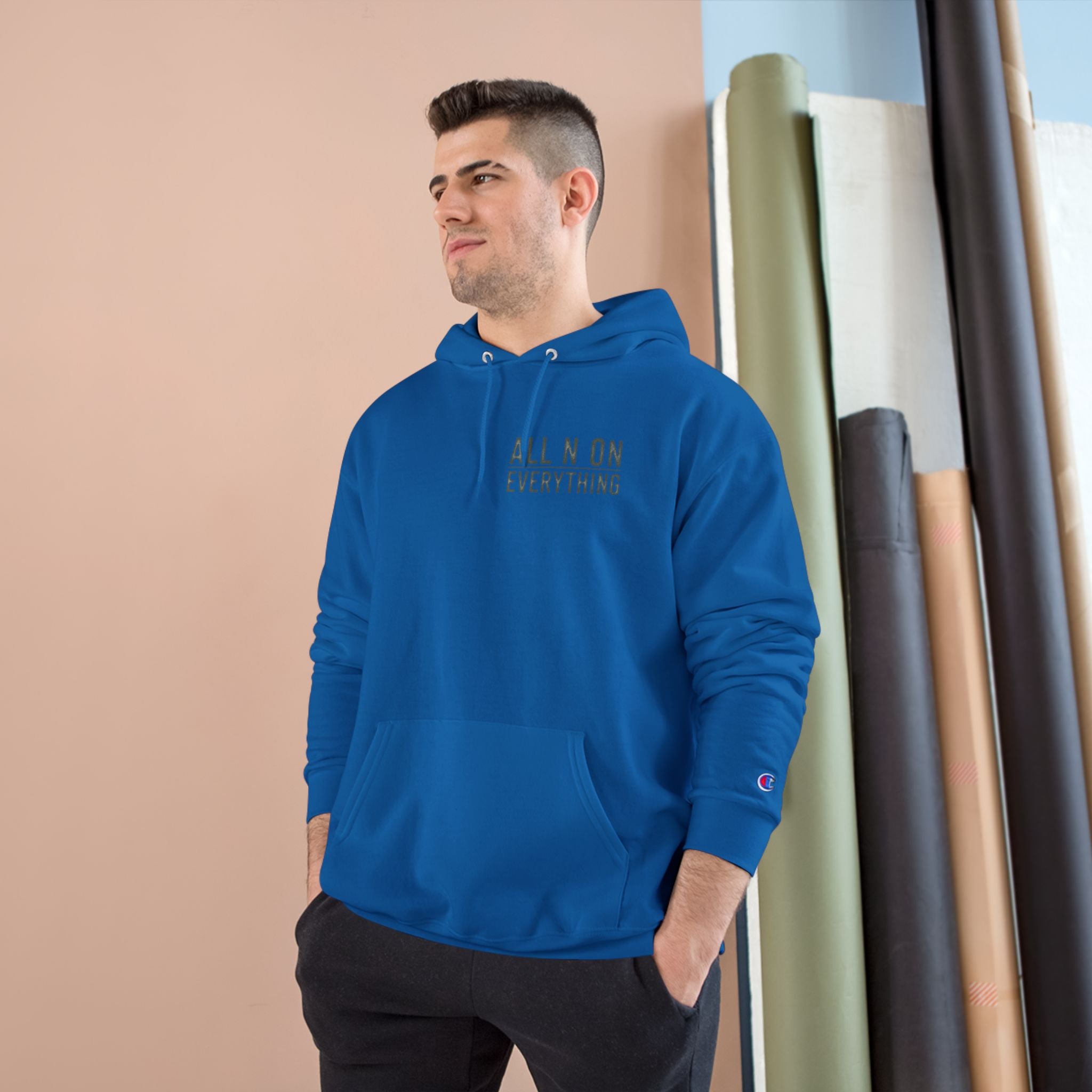 Champion Hoodie - All N On Everything Design