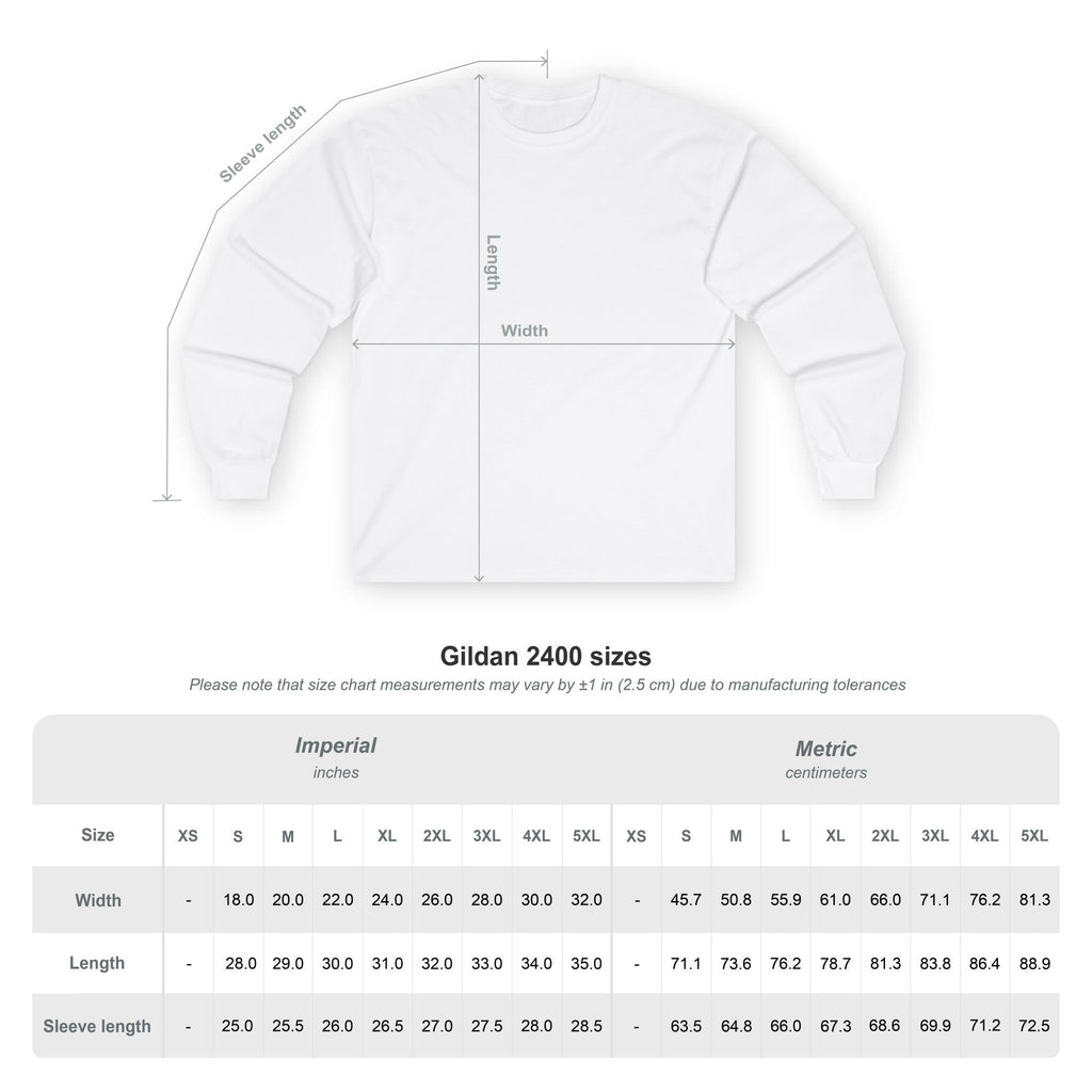 Unisex Ultra Cotton Long Sleeve Tee- All N On Everything design