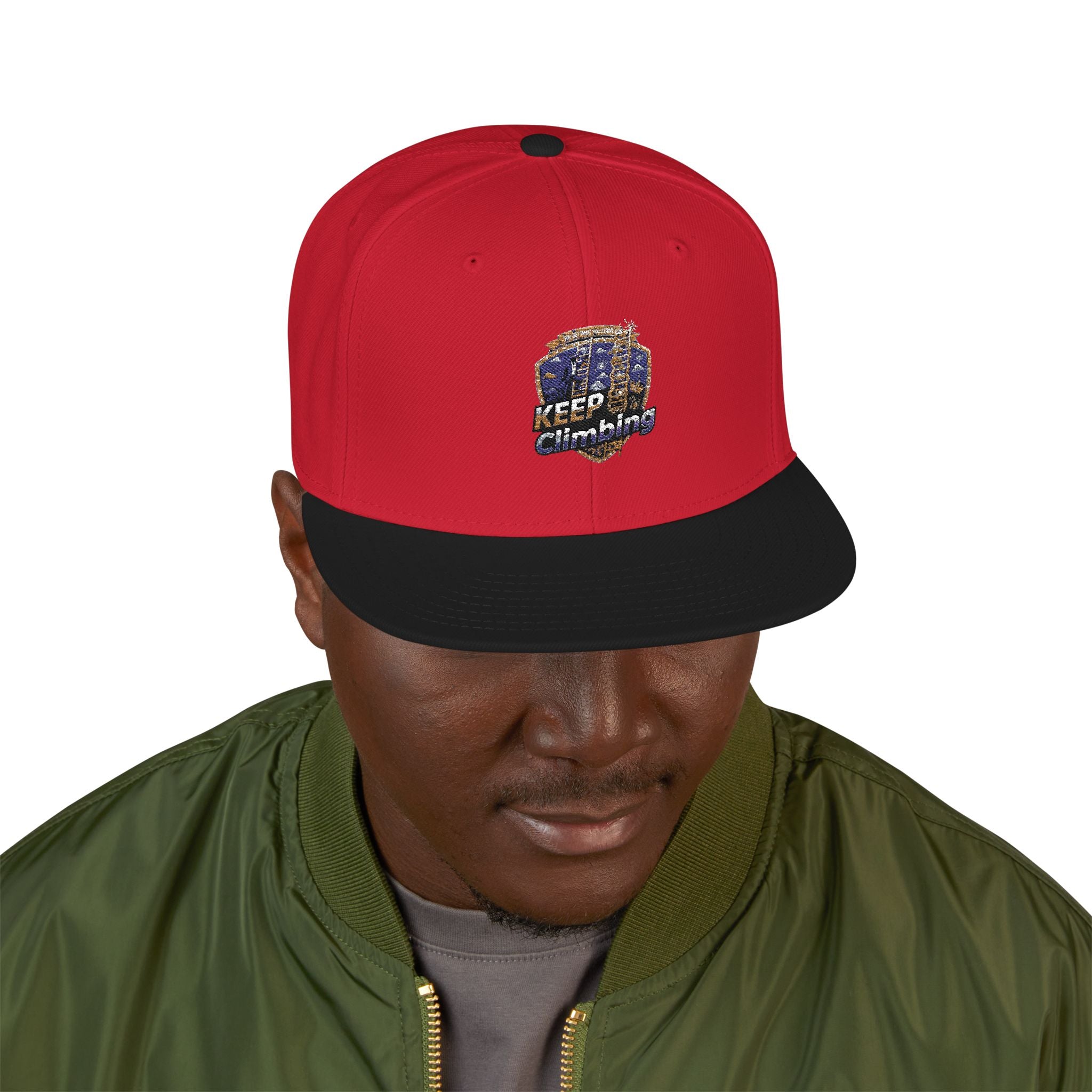 Snapback Hat - All N On Everything Embroidery