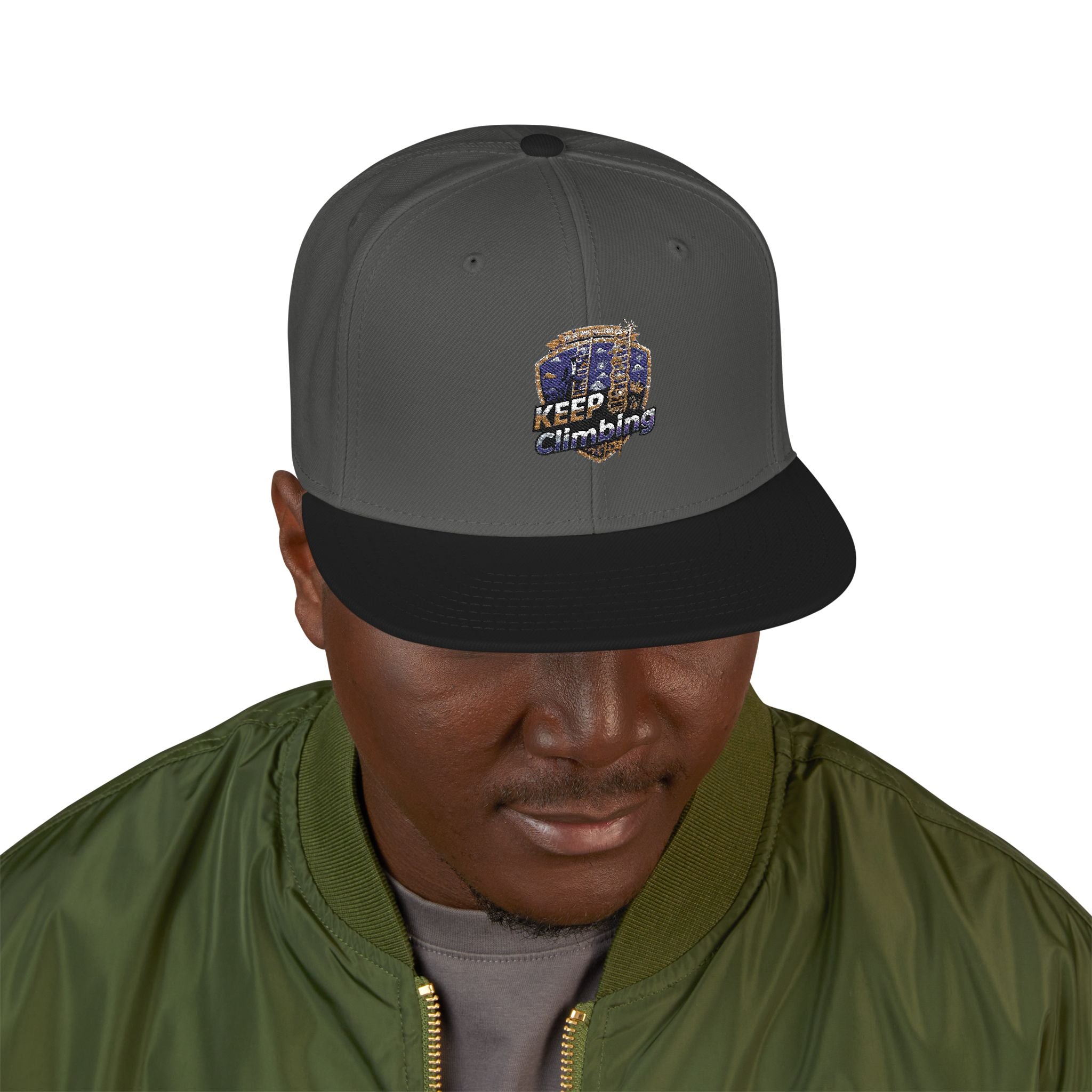 Snapback Hat - All N On Everything Embroidery