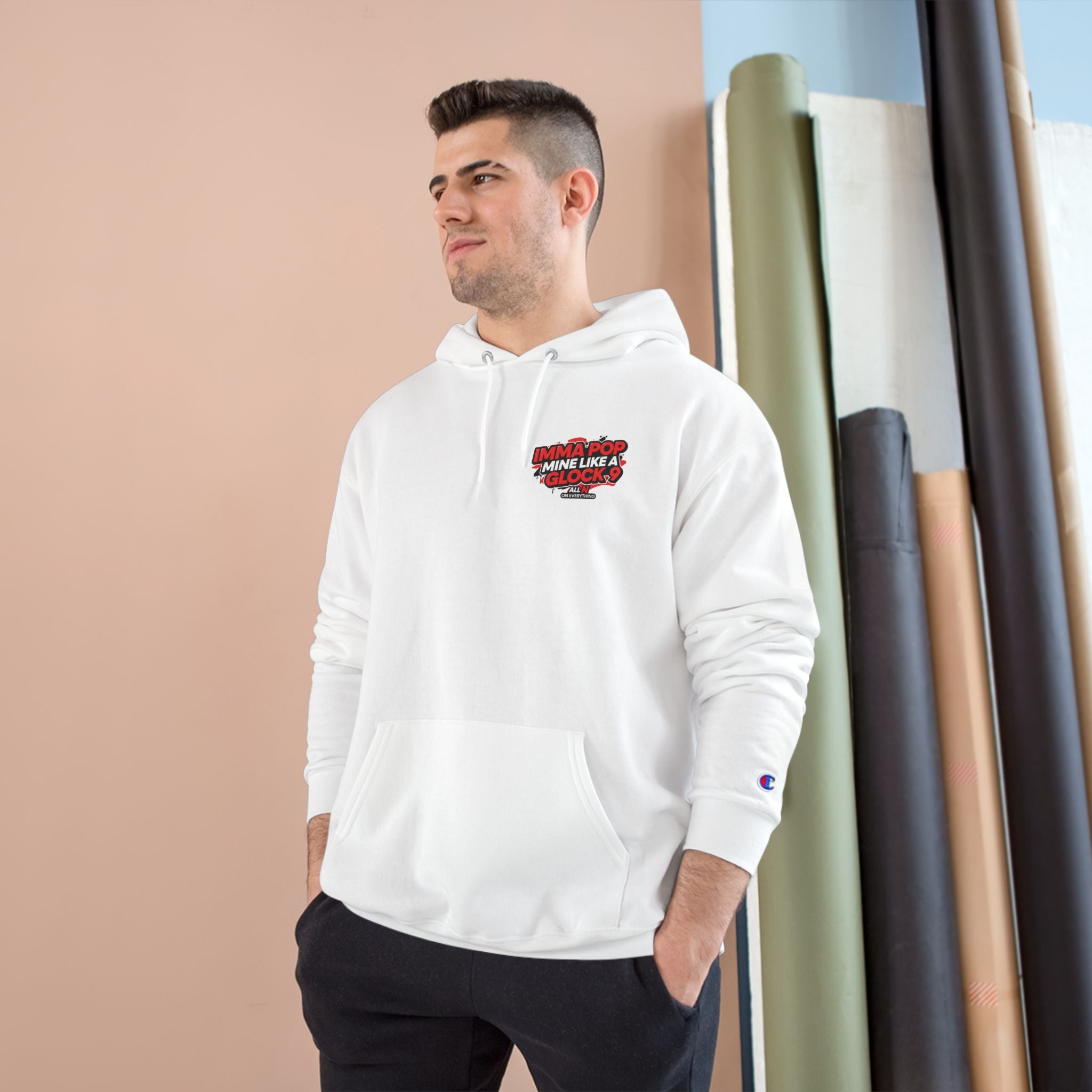 Champion Hoodie - All N On Everything Design