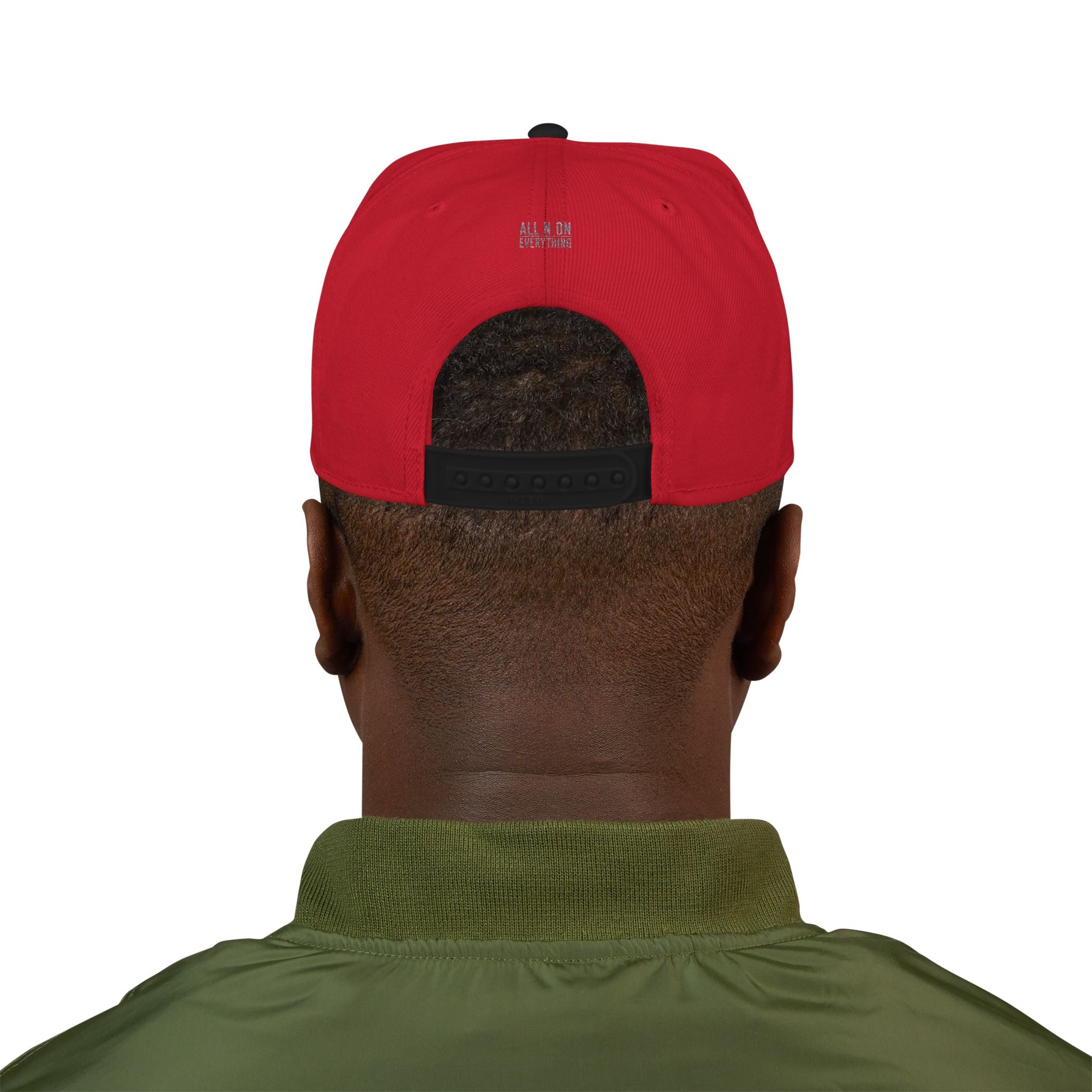 Snapback Hat - All N On Everything Embroidery